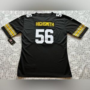 Alex Highsmith #56 Pittsburgh Steelers Black On-Field  Jersey Size XXL Youth-NWT